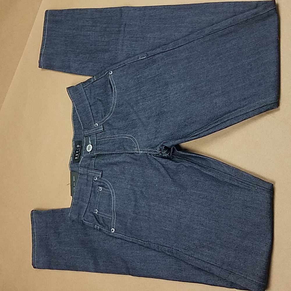 NWT DSTLD Cigarette Raw Jeans